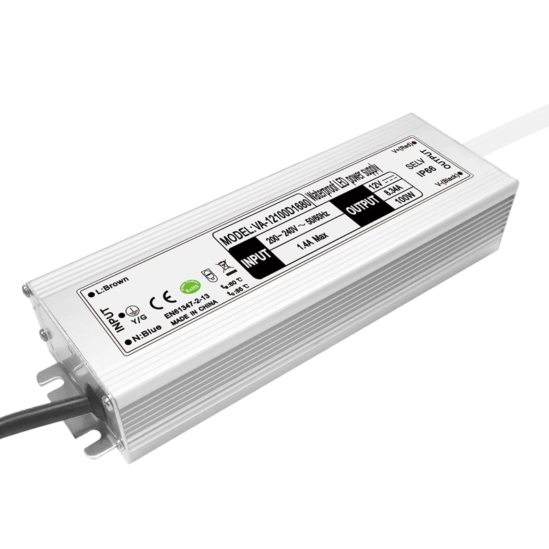 درایور LED ضد آب 100 وات ولتاژ ثابت