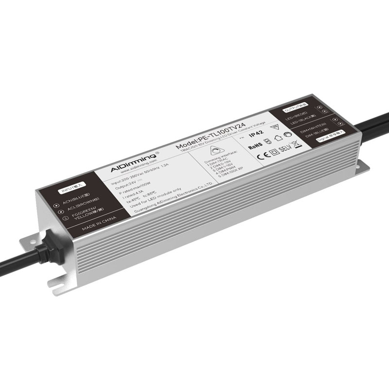 درایور LED با ولتاژ ثابت 100 وات Triac Dimmable