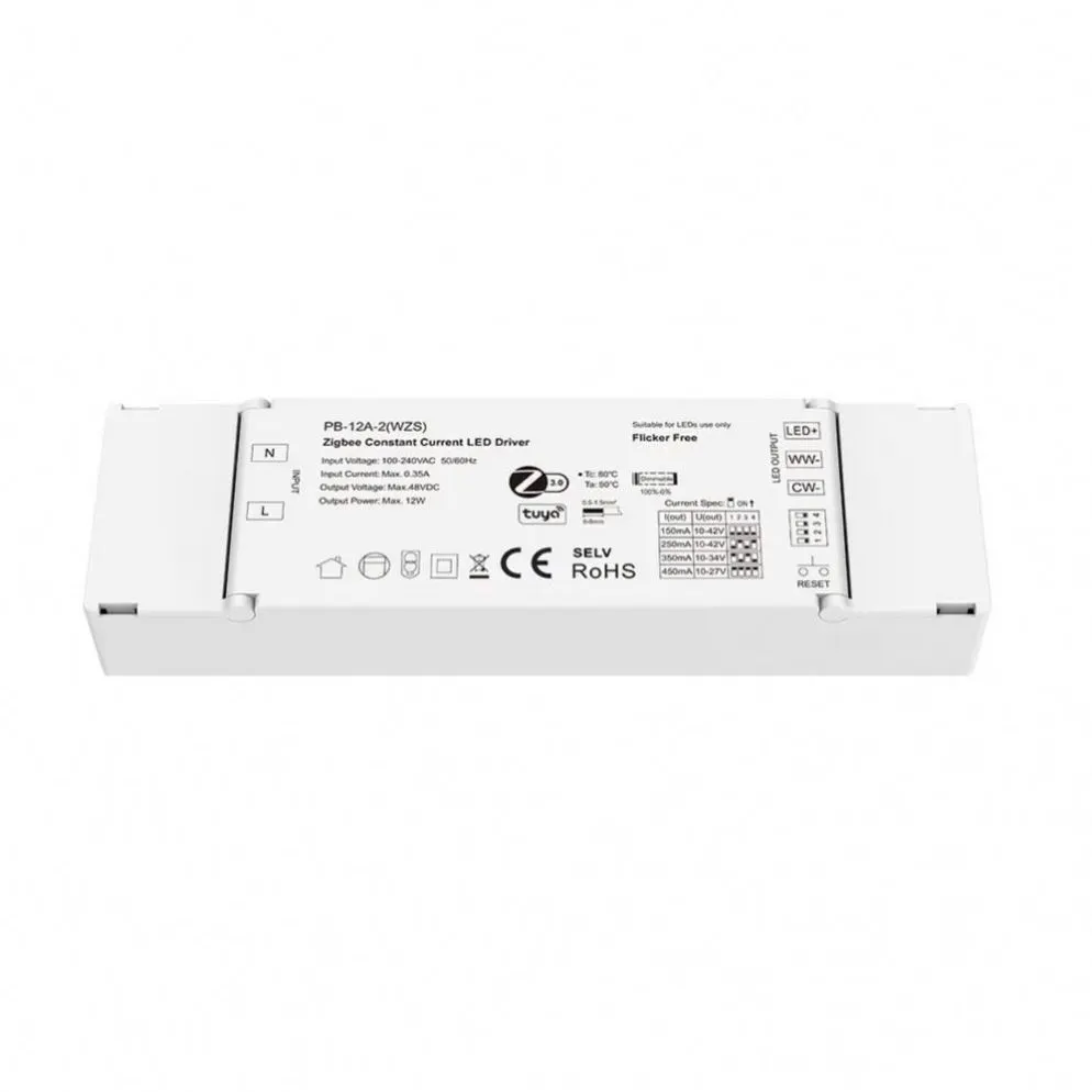 درایورهای 12 واتی TUYA Zigbee CCT LED dimmable