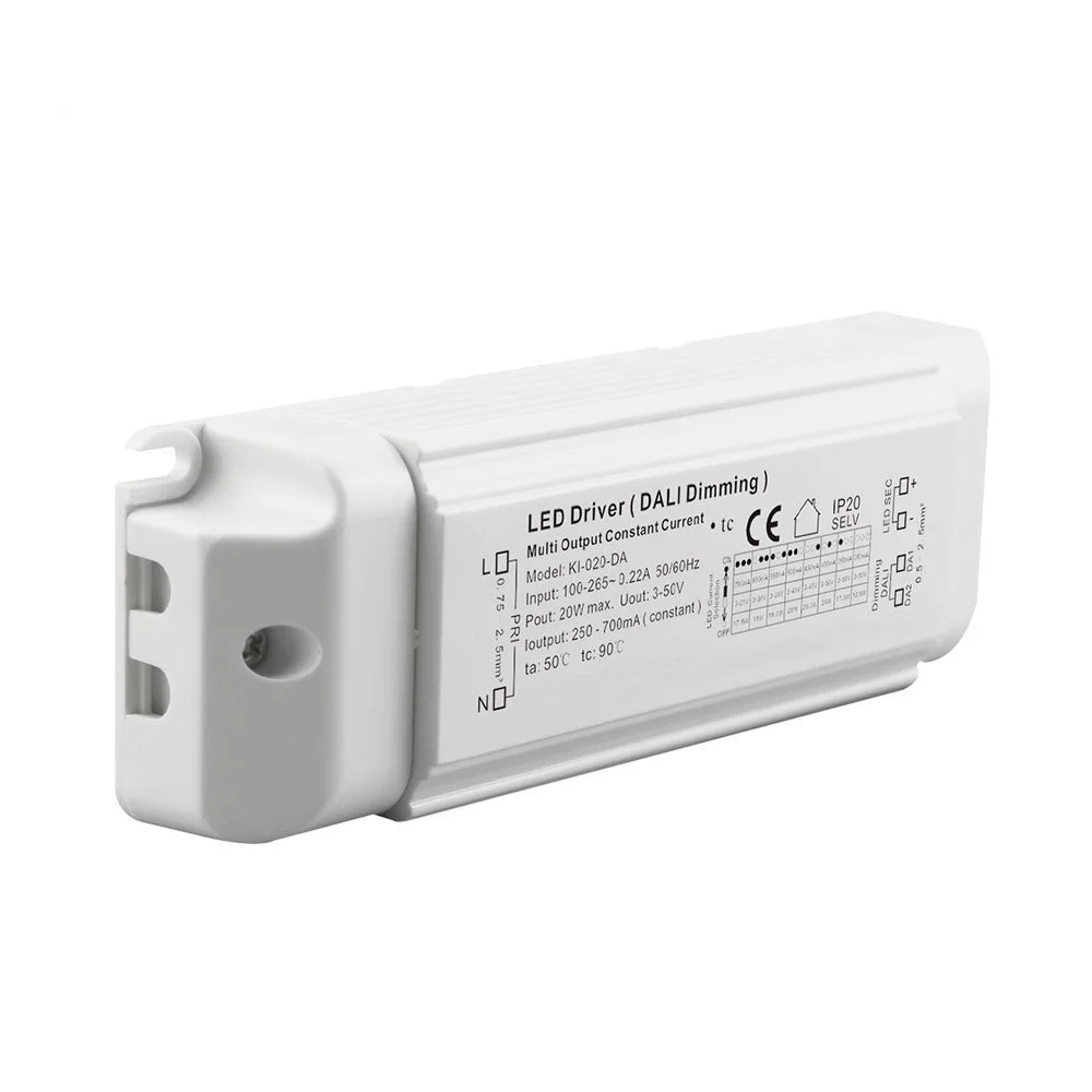 درایور ال ای دی جریان ثابت 20W Dali Dimming
