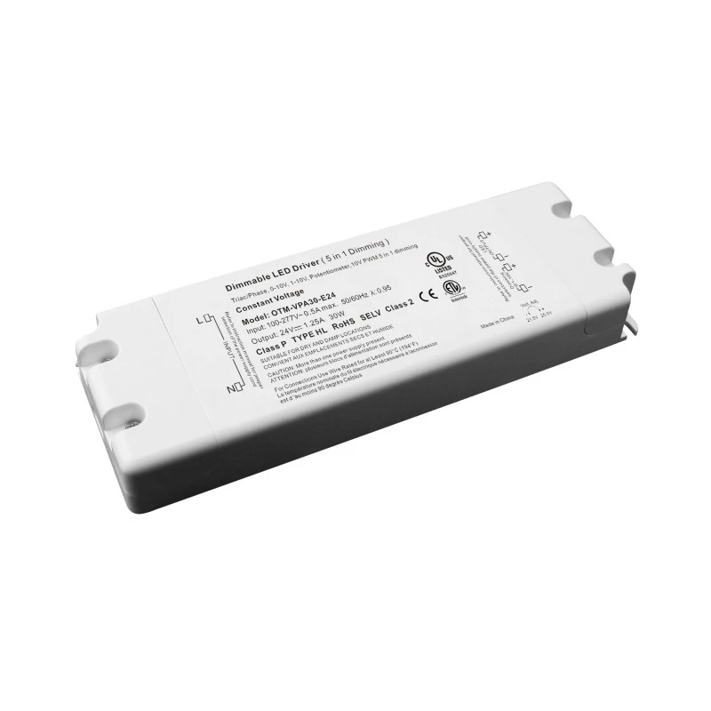 درایور LED 24 ولت 30 وات 0-10 ولت ولتاژ ثابت