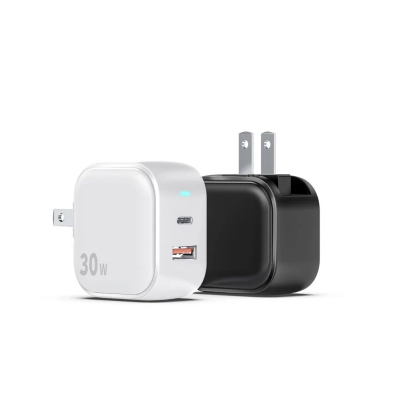شارژر سریع 30WPD با USB-A و USB-C