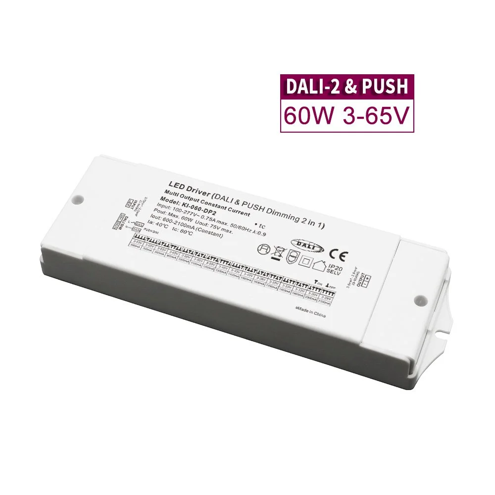 درایور LED CCT DALI با جریان ثابت 60 وات