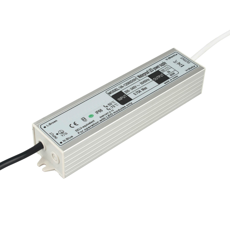 درایور LED ضد آب 60 وات ولتاژ ثابت