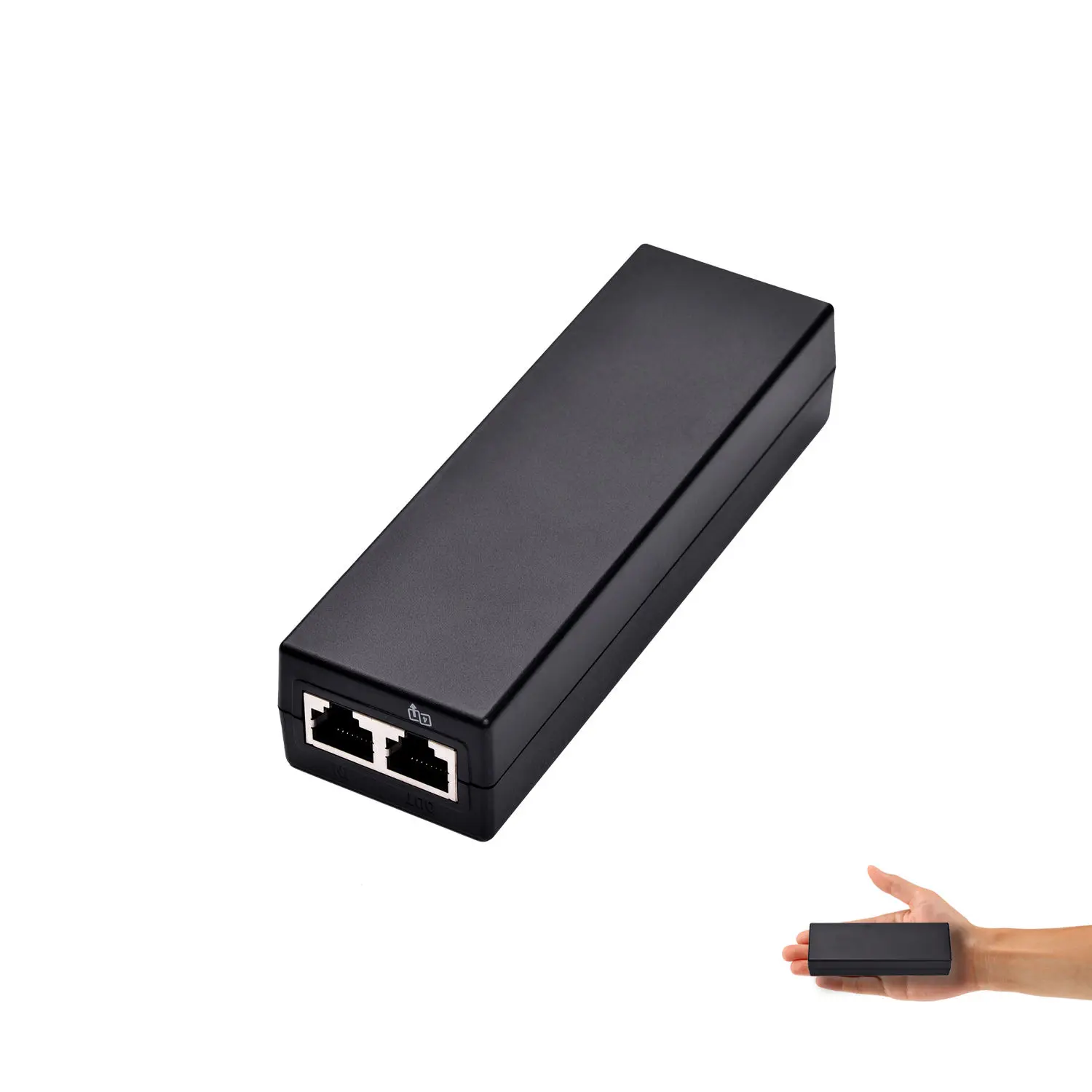 انژکتور PoE اترنت 802.3afat 48 ولت 30 وات 1000 مگابیت بر ثانیه