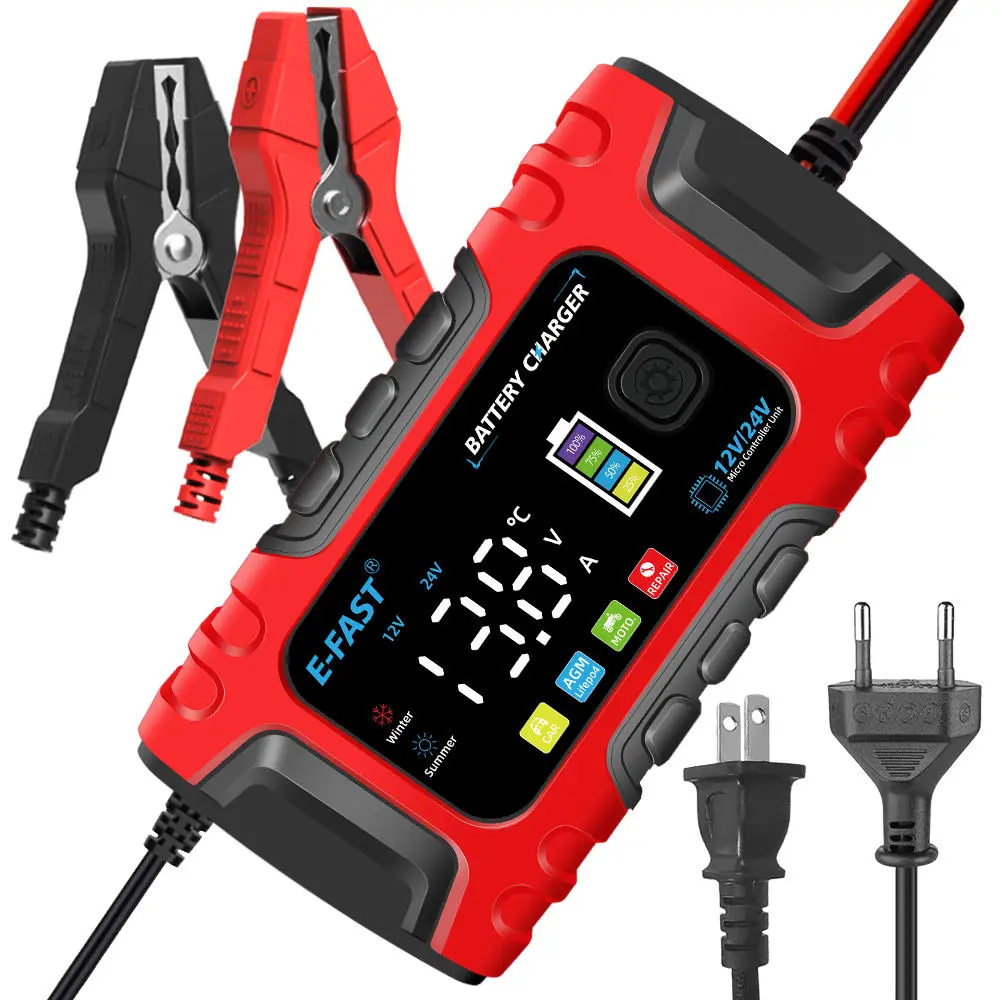 شارژر باتری TK-600 تمام اتوماتیک هوشمند سرب اسید LiFepo4