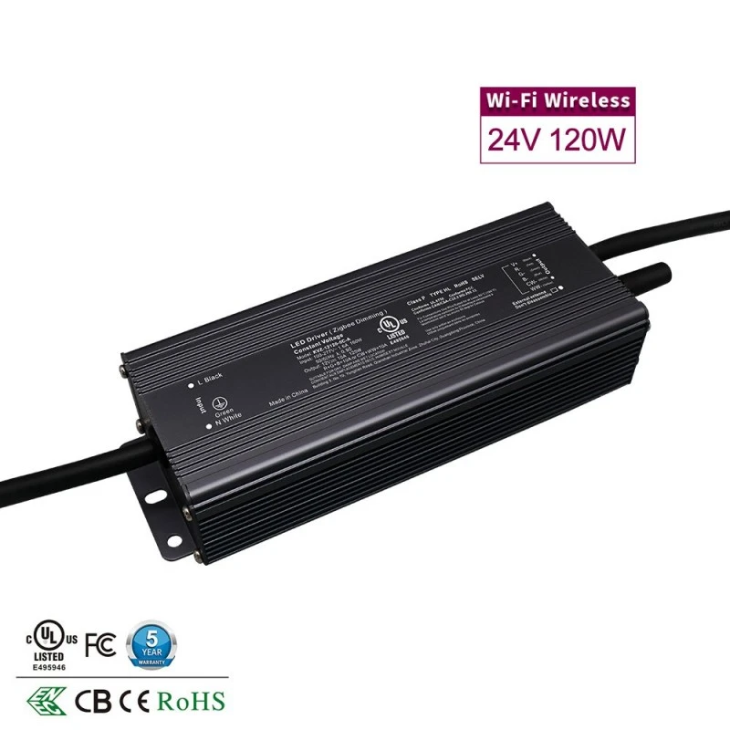 درایور ال ای دی ولتاژ ثابت 120 وات بی سیم Tuya Zigbee